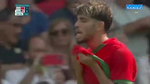 ملخص مباراة المغرب وأمريكا 4:0