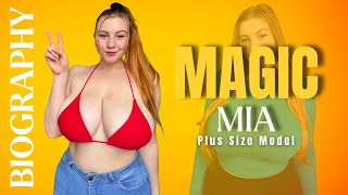 🌟 The Inspiring Story of Plus-Size Model Magic Mia 💖  #BodyPositivity #FashionNovaCurve #biography