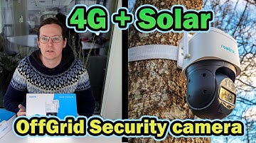 4G Solar Security Camera PTZ, with Spotlight & Zoom! - Reolink TrackMix LTE Review
