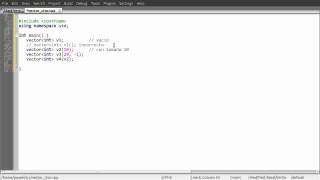 Vectors - Constructors