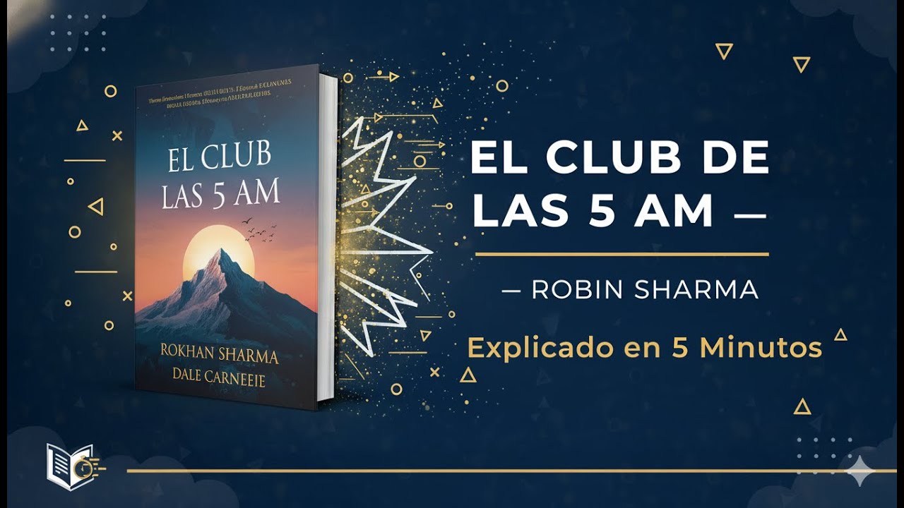 “El Club de las 5 AM — Robin Sharma Explicado en 5 Minutos”