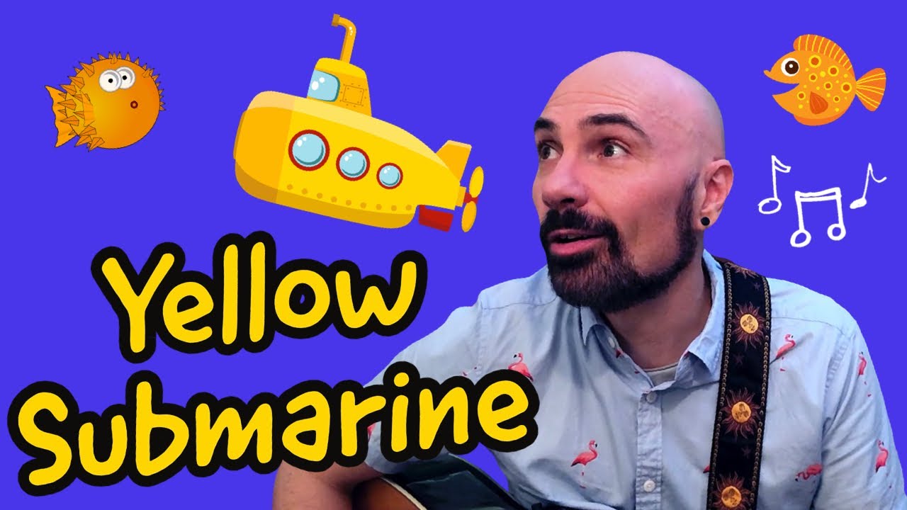Yellow Submarine - The Beatles | Cover by Mr. Simon | Children's Classic