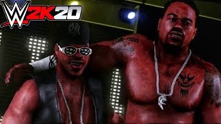 WWE 2K20 - Cryme Tyme Entrance, Moves, Victory Scene - RIP Shad Gaspard