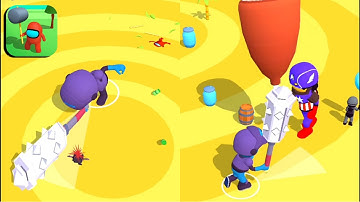 Smashers.io 🔨🚫 New Update All Levels Gameplay Walkthrough IOS Android