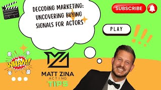 Decoding Marketing: Uncovering Buying Signals for Actors