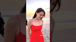 Nancy Momoland Raoming Around The Beach In Hot Look