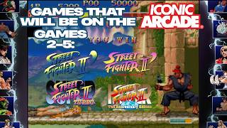 Street Fighter II Other Versions - Game 2-5 on the Iconic Street