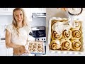 VEGAN PUMPKIN CINNAMON ROLLS | Cook With Me (Recipe)