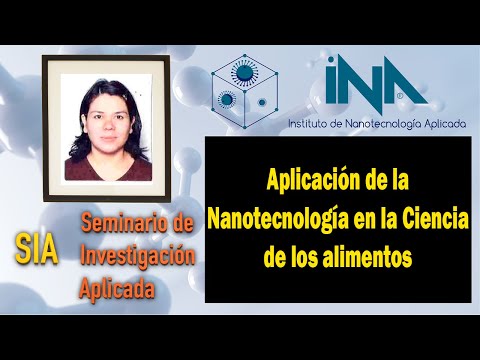 Aplicación de la Nanotecnología en la Ciencia de los Alimentos || INA || Nanotecnología