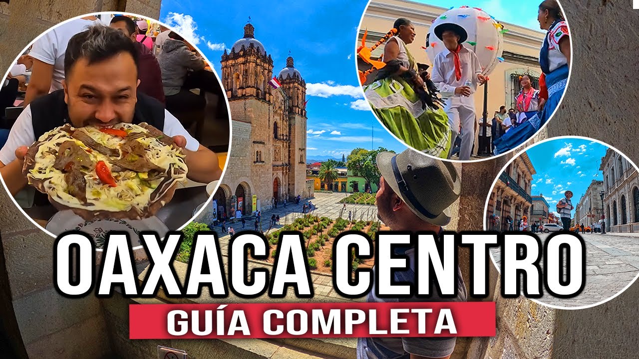 🟡 QUÉ HACER en OAXACA 🇲🇽 CENTRO HISTÓRICO en 1 día 🔸 GUÍA COMPLETA por un TAPATÍO.