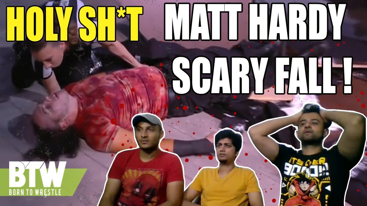 Matt Hardy Scary Fall LIVE REACTION VIDEO  AEW All Out 2020 PPV