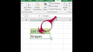 Data Validation List Excel Shorts English