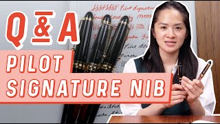 Answering Your Questions about Pilot Signature Nib!