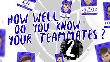 G2 Esports CS:GO team Challenge: How Well Do You Know Your Teammates? Part II
