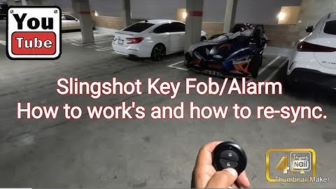 Polaris Slingshot Key Fob/Alarm - How to work