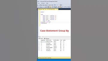 Thumbnail of #SQL How to Use Case Statement in Group By? #datascience #programming #coding #sqltutorial