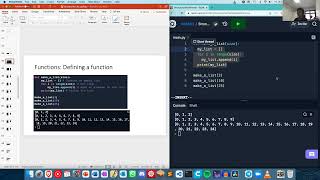 Python Lessons #2: Functions, User Input, Conditionals (Lecture)