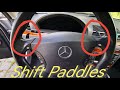 Mercedes w220 w211 Paddle Shifters Installation Tutorial