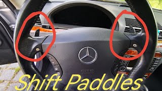 Mercedes w220 w211 Paddle Shifters Installation Tutorial