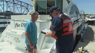 U.S. coast guard encourages boater safety as Memorial Day approaches