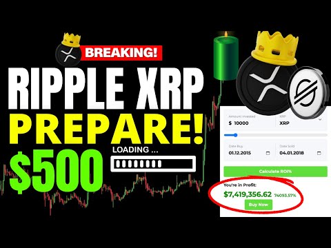 Ripple XRP - If You Hold 100 XRP and XLM Will You Be A Millionaire? ($500 XRP Price Prediction 2023)