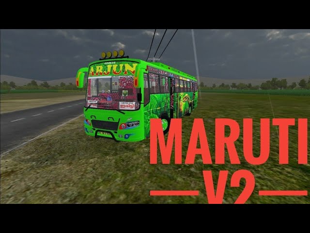 Maruti v2 /my first drive/bus simulator indonesia class=