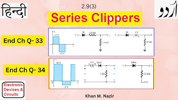 (Urdu/Hindi)EDC ||  Question 2.33 || Question 2.34 || Series Clipper