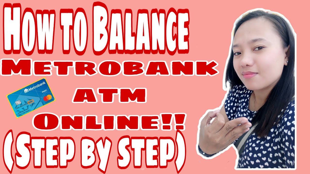 How to Balance Metrobank ATM Online. (Step by Step)// MBT vlog 
