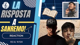 [REACTION] LA RISPOSTA A SANREMO! GEOLIER FEAT. ULTIMO - L'ULTIMA POESIA