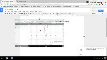 Inputting images in a Google doc Desmos