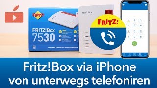 Fritz!Box - Make calls on the go via iPhone screenshot 2