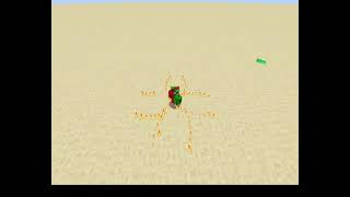 Mineplex Titan Flames Particle Trail with 8 radiating points
