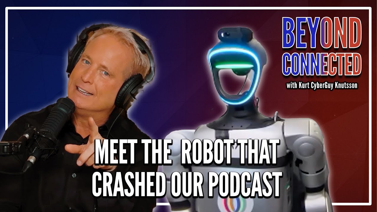 CyberGuy Interviews a Humanoid, Reviews Apple’s Latest, and Plays Real or  AI | Beyond Connected