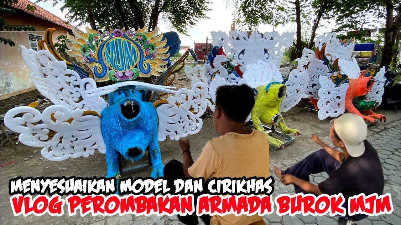 VLOG PEROMBAKAN ARMADA BUROK MJM❗️MENYESUAIKAN MODEL DAN CIRIKHAS