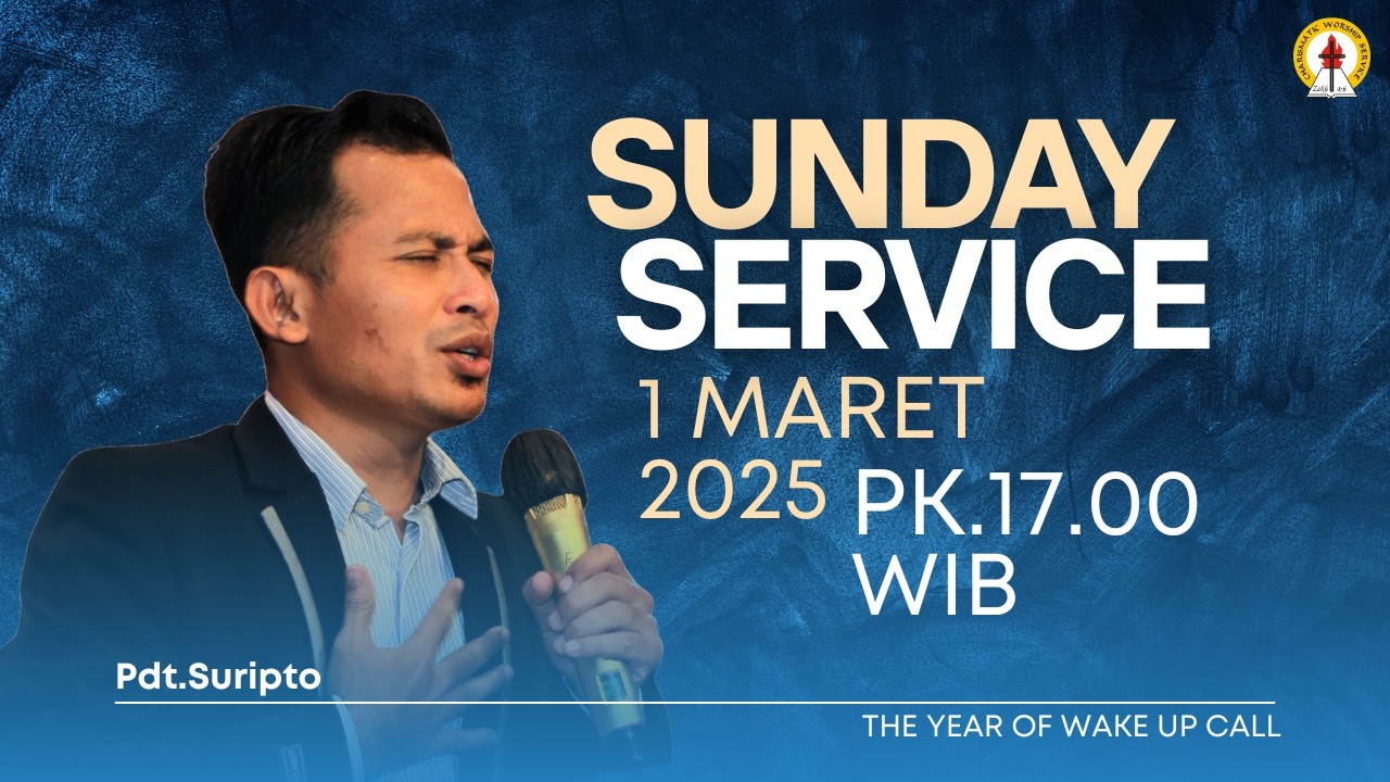 IBADAH STREAMING GSJA CWS GATSU MEDAN - MINGGU, 1 MARET 2026 | SESI III