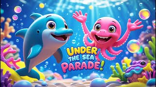 Under the Sea Parade! | Fun Sea Animals Song for Kids