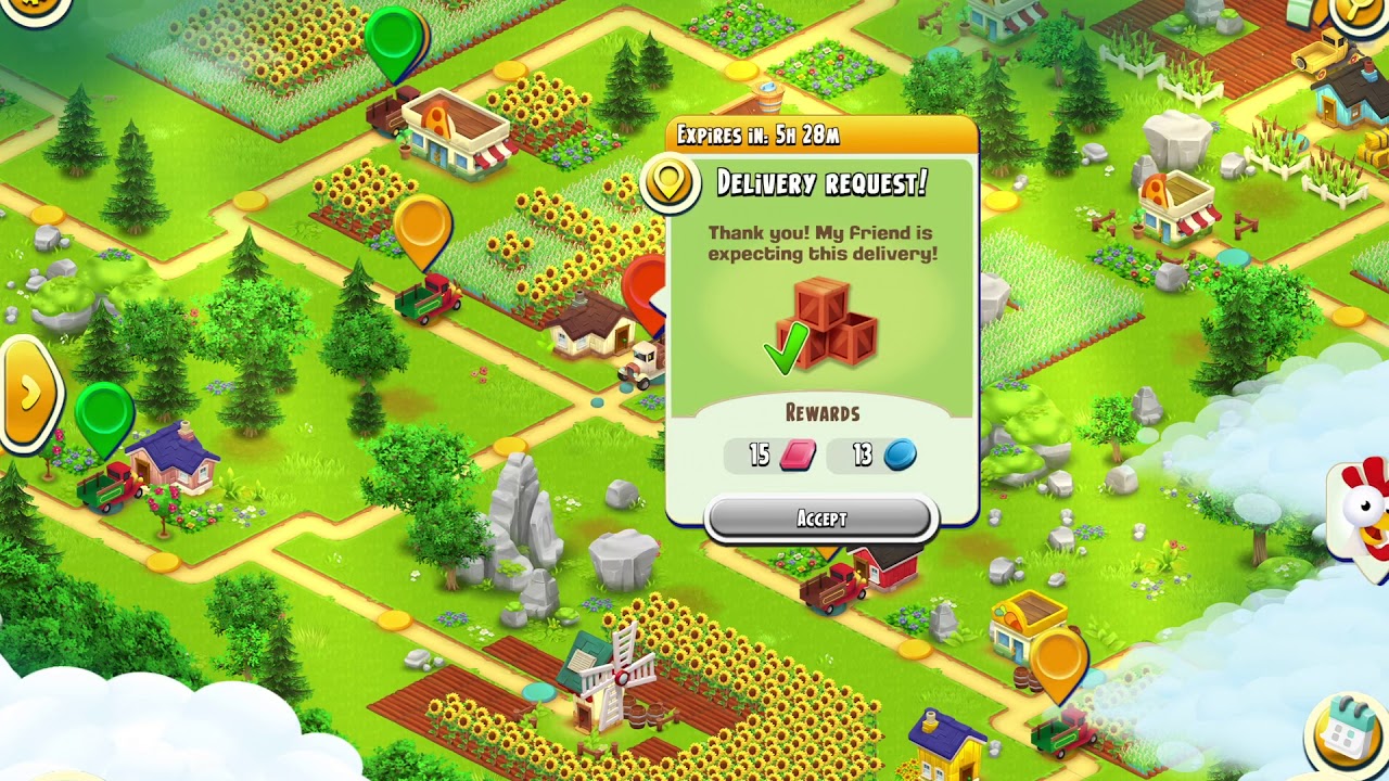 Hay Day Valley Season 3 10th & Final Fuel Truck Run For Tokens! 83