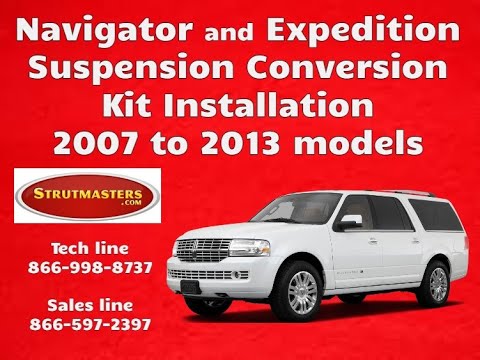 How To Fix The Rear And Front Suspension On A Lincoln Navigator Or Ford