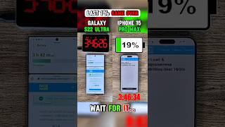 Samsung Galaxy S22 Ultra vs iPhone 15 Pro Max 🔋 Battery Drain Test | Real Battery Battle ⚡