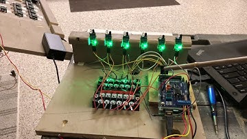 My 4x8x2 HO Layout Arduino Sensor Test Setup 2