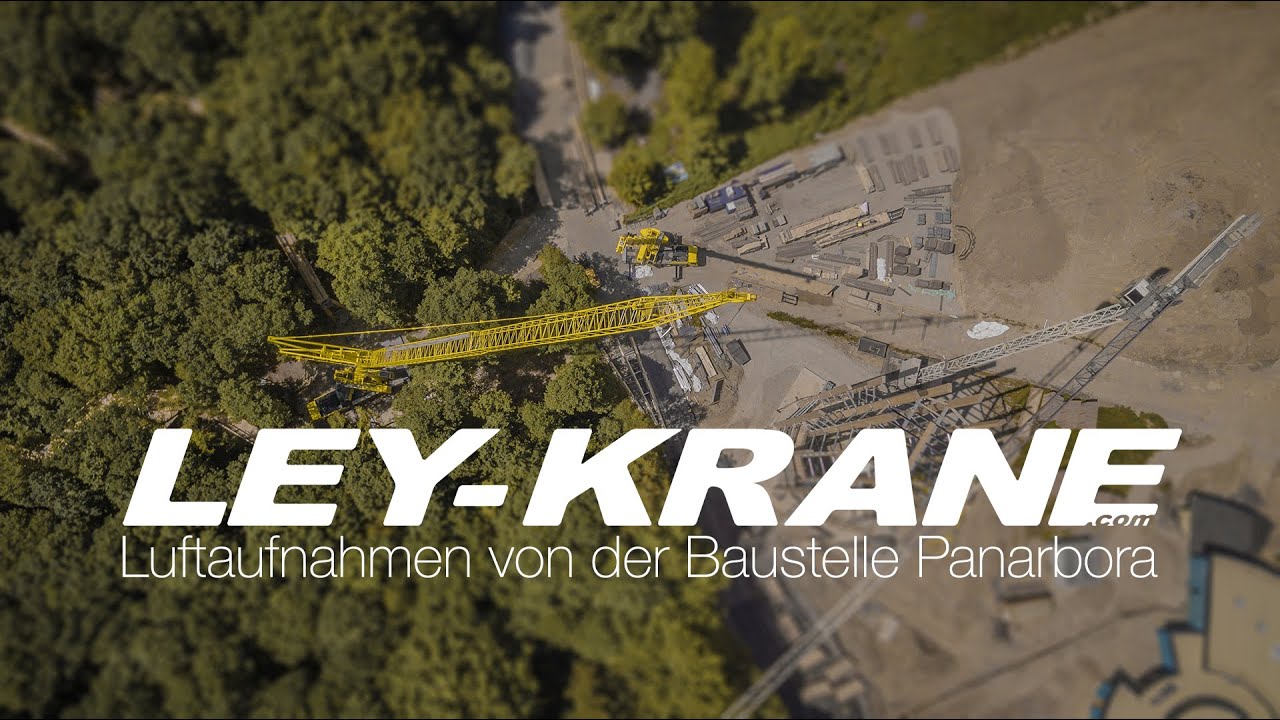 Ley Krane - Baustelle Panarbora Waldbröl 4K