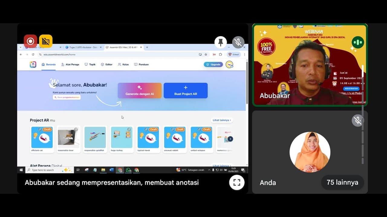PENGIMBASAN ASSEMBLR EDU - YouTube