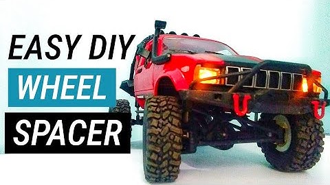 How To Make WPL C14 C24 Wheel Spacer | Step by Step DIY Guide | Cheap MOD Without 3D Printing