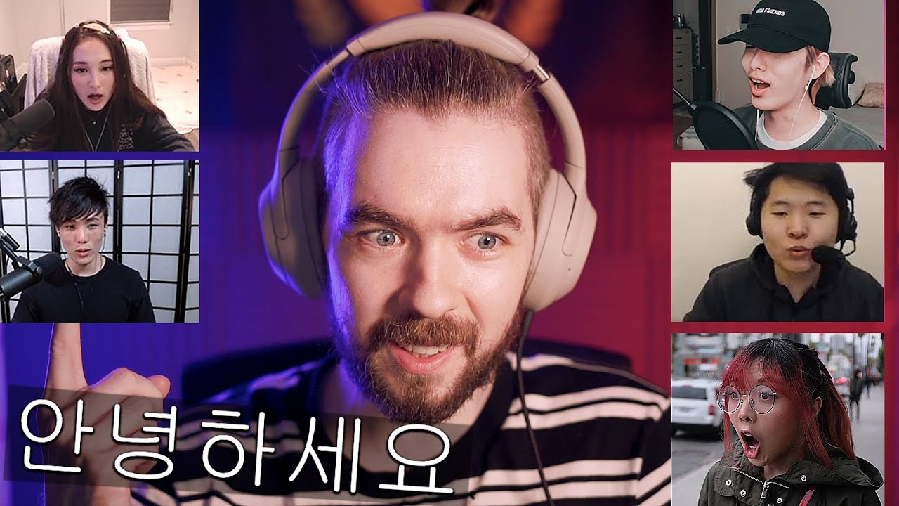 Jacksepticeye Speaks FLUENT Korean and SHOCKS OTHER STREAMERS, on YouTube