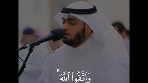 القارئ احمد النفيس سورة (الحشر)