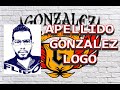 Como Hacer Un Logo De Un Apellido 🦅🦅Gonzalez 🦅🦅 Lastname Logo🦅🦅