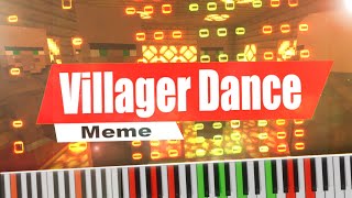 Villagers Dancing To Crazy Frog Meme - Impossible Piano Remix