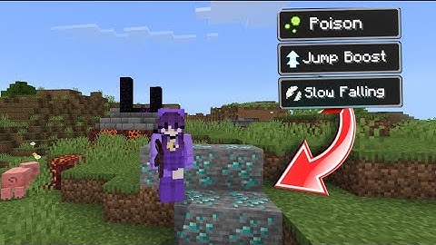 Minecraft but mining gives Random effects 😀