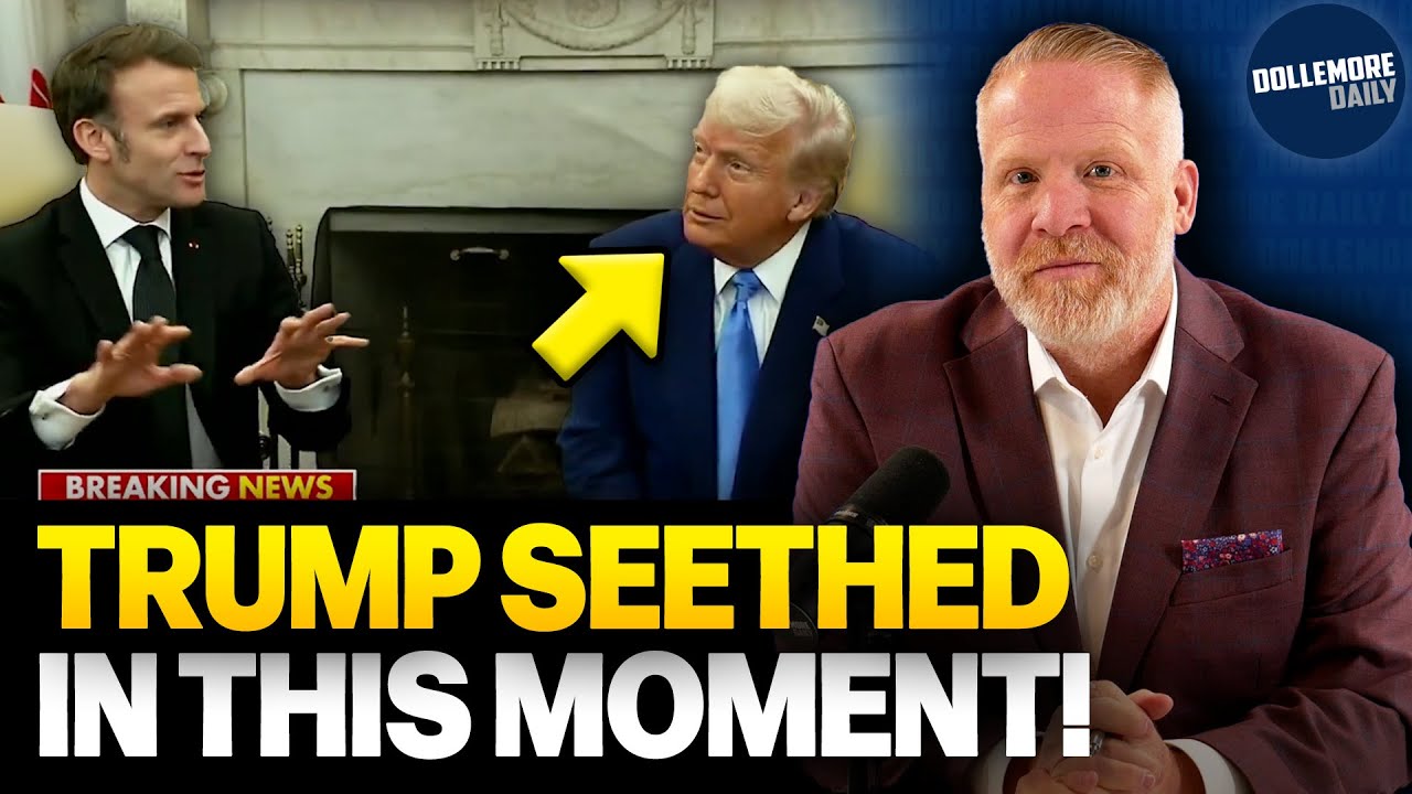 Президент Франции УНИЖИЛ ТРАМПА МГНОВЕННОЙ ПРОВЕРКОЙ ФАКТОВ в Овальном кабинете!!!