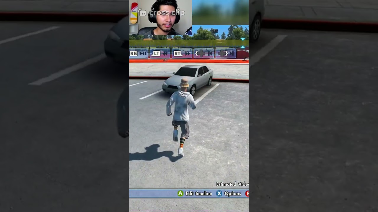 INSANE SKATE 3 GAP CHALLENGE #shorts #skate3